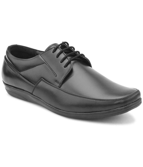 Fentacia - Black Men's Derby Formal Shoes - None