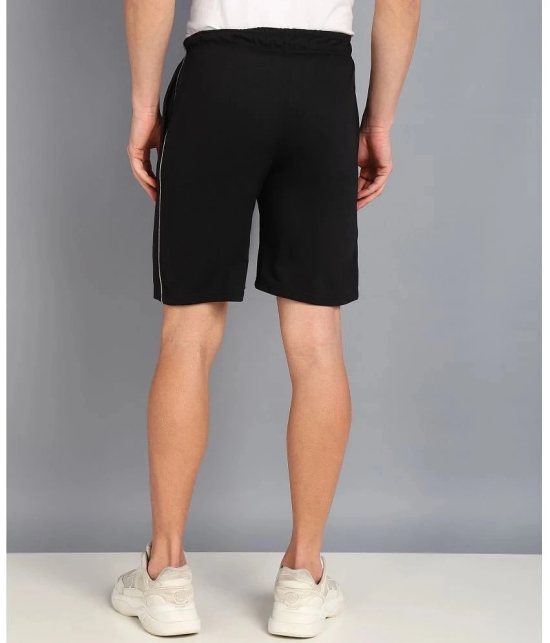 XFOX Black Blended Mens Shorts ( Pack of 1 ) - None