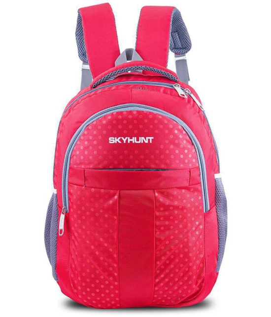 skyhunt - Red Polyester Backpack ( 37 Ltrs ) - Red