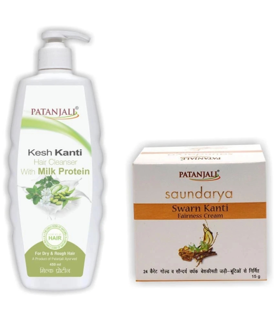 Patanjali Kesh Kanti+Swarna Kanti Cream-Combo