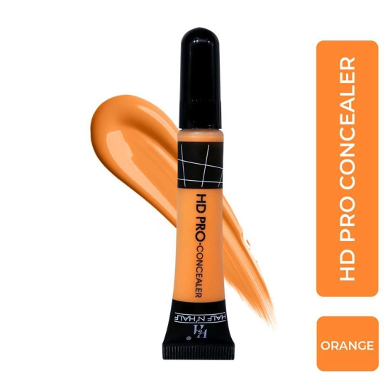 Half N Half HD-Pro Face Makeup Cream Concealer, Shade 06 Orange Corrector (8gm)