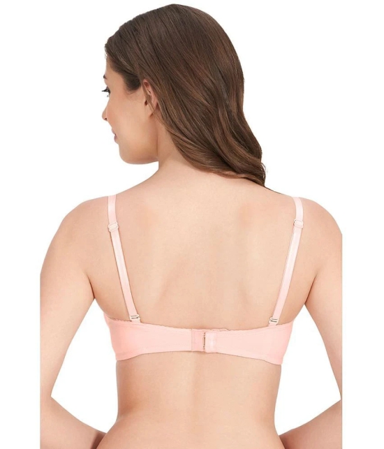 Amante Pack of 1 Cotton Non Padded Womens Seamless Bra ( Pink ) - 36C