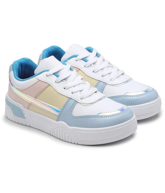 ASIAN White Womens Sneakers - None