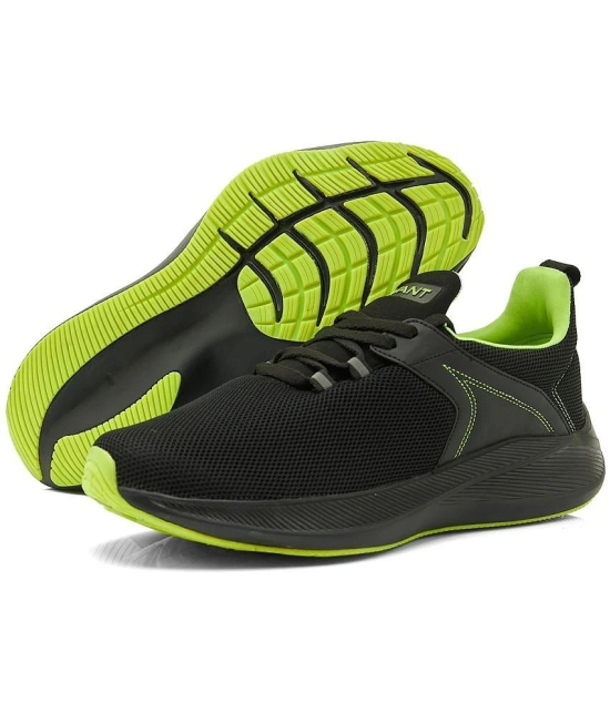 Avant - Ultra Flex Black Mens Sports Running Shoes - None