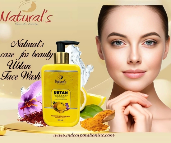 Naturals Care Ubtan Face Wash – 250ml Glow Booster