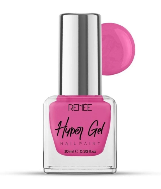 RENEE Hyper Gel Nail Paint - Haute Pink 10ml