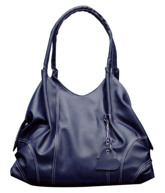 Fostelo Blue P.U. Shoulder Bag - Blue