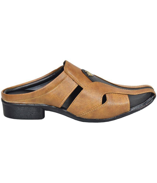 Dream Makers - Brown Men's Sandals - None