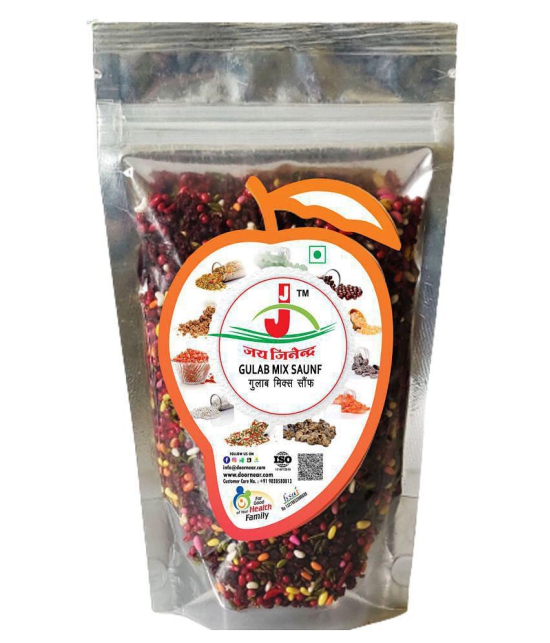 Jai Jinendra Gulab Mix Saunf Mint 400 gm