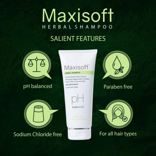 Maxisoft Herbal Shampoo 100 ml