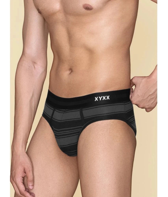 XYXX - Multicolor Cotton Mens Briefs ( Pack of 1 ) - None