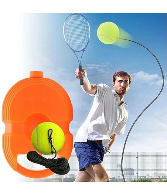 Tennis Trainer Rebound Ball,Solo Tennis Training Equipment for Self-Pracitce,Portable Tool,Tennis Rebounder Kit,Including Toys (No Racket Included)