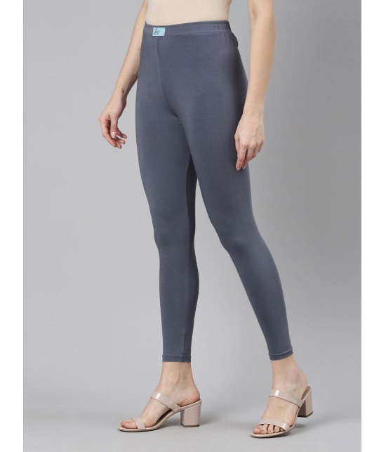 Jcss - Grey Lycra Women's Leggings ( Pack of 1 ) - None