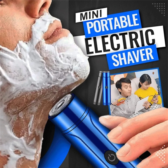 Mini Portable Electric Shaver, Precise and Painless Shaving