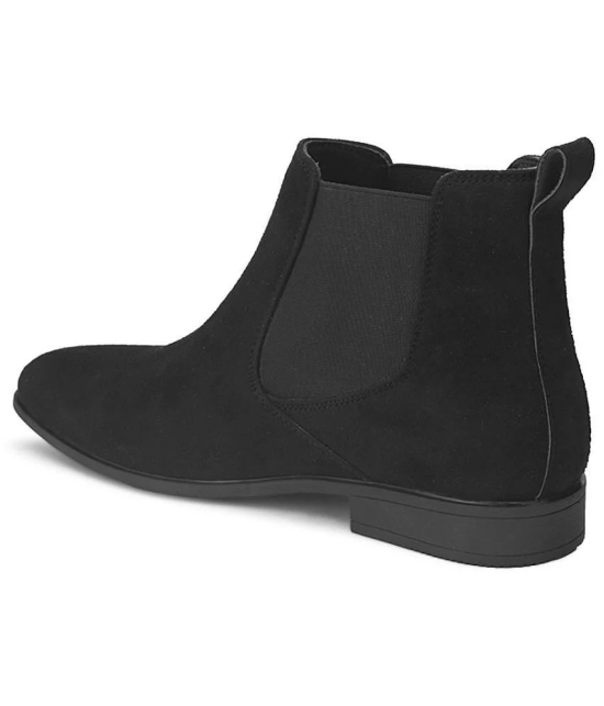 Fentacia - Black Mens Chelsea Boots - None