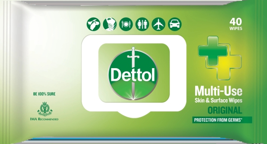 Dettol Wipes Original 40S