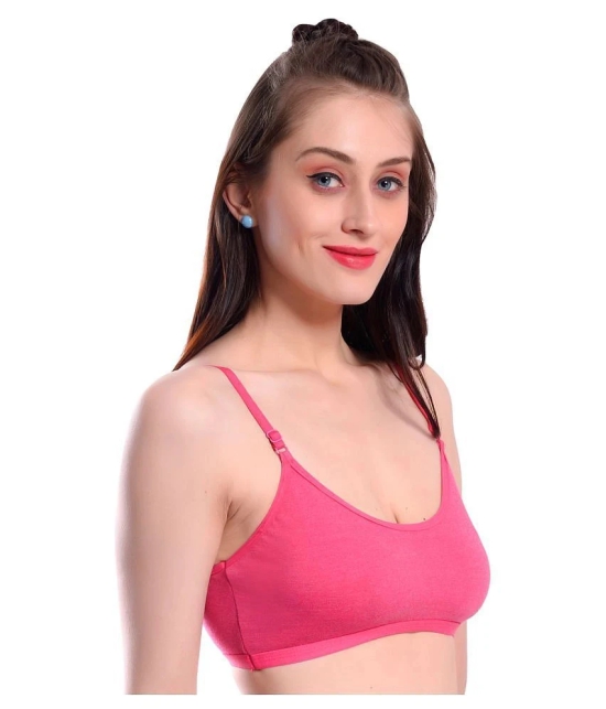 Elina Cotton Racerback bra - Multi Color Pack of 3 - 30B