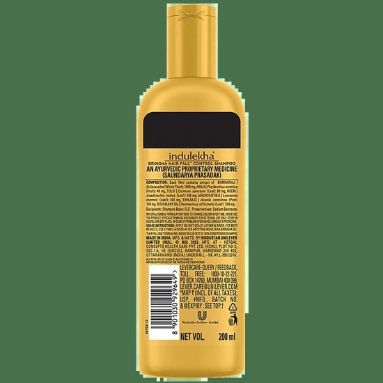 Indulekha Hair Fall Shampoo, 200 ml