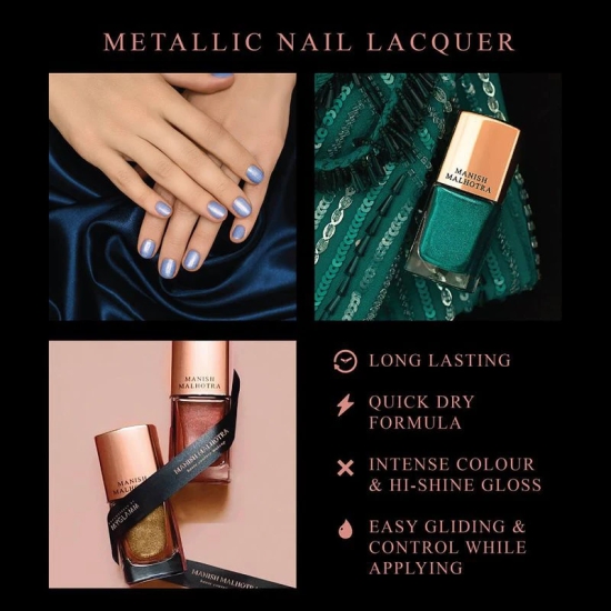 Manish Malhotra Nail Lacquer Pack of 3