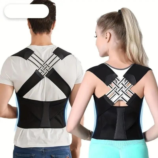 Adjustable Back Posture Corrector/ Slouching Relieve Pain Belt Women Men-48