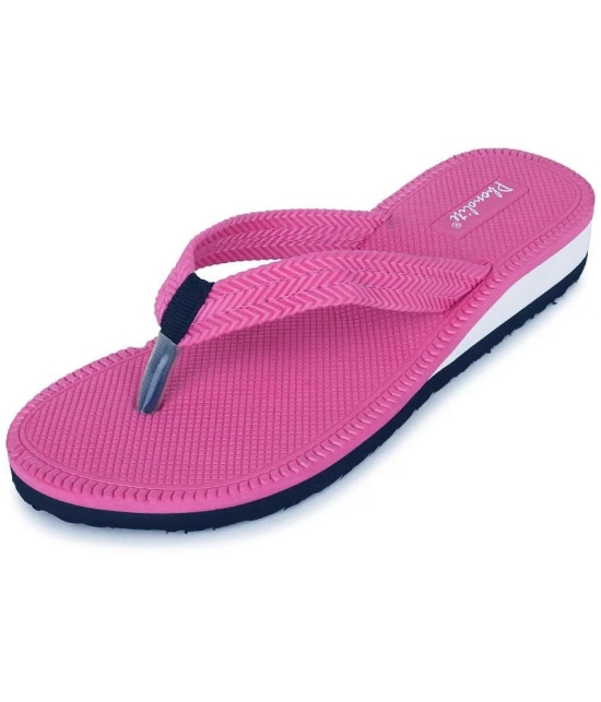 Phonolite Pink Womens Thong Flip Flop - None