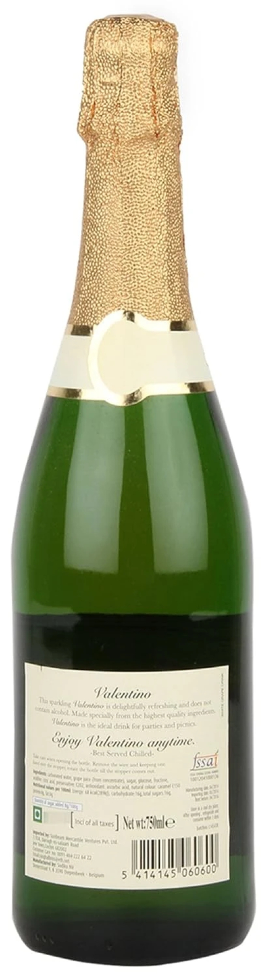 Valentino Sparkling White Grape Juice 7, 1 Pc