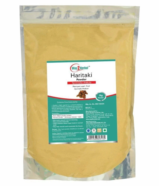 Way2Herbal Haritaki    Powder 1 kg