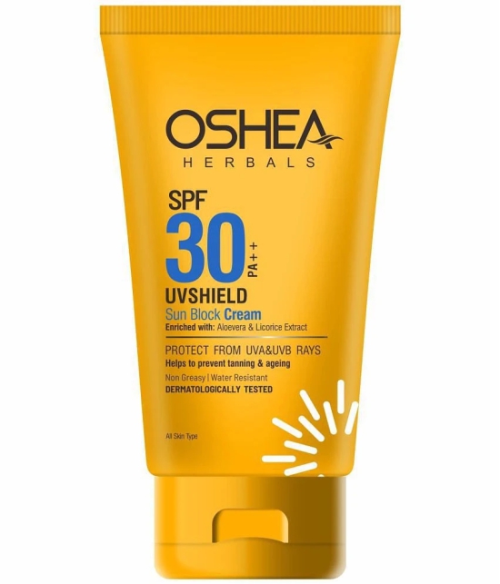 Oshea Herbals Spf 30 Pa ++ UV Shield Sun Block Cream 120Grams