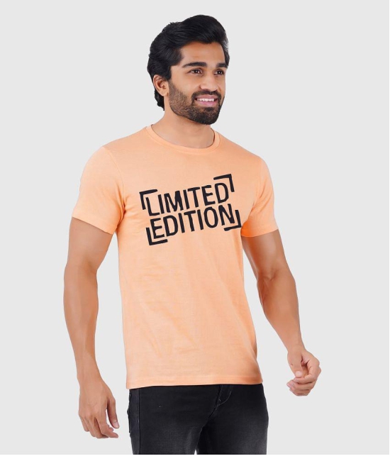 ferocious - Orange Cotton Regular Fit Men's T-Shirt ( Pack of 1 ) - None