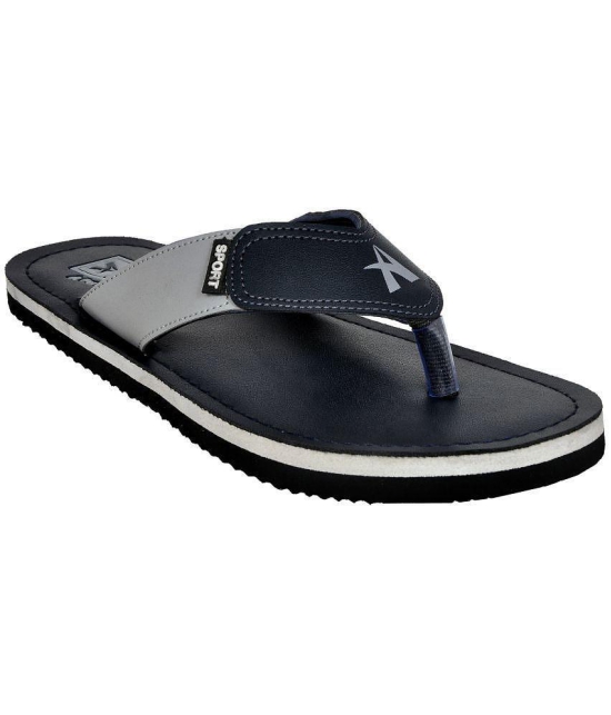 Altek - Navy Mens Thong Flip Flop - None