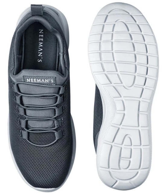 Neemans Dark Grey Mens Slip-on Shoes - None