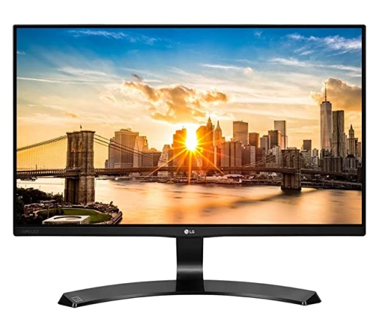 LG 22 inch 55cm IPS Monitor - Full HD IPS Panel with VGA HDMI DVI Audio Out Ports - 22MP68VQ-LG 22 inch (55cm) IPS Monitor - Full HD, IPS Panel with VGA, HDMI, DVI, Audio Out Ports - 22MP68VQ