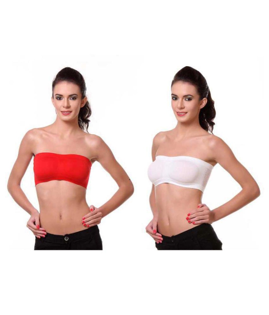 ComfyStyle Cotton Lycra Tube Bra - Multi Color - Free Size