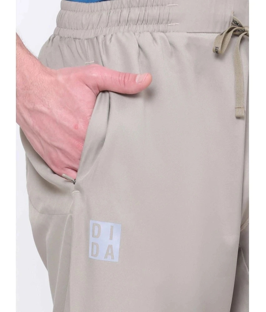 Dida Sportswear Beige Polyester Mens Sports Trackpants ( Pack of 1 ) - None