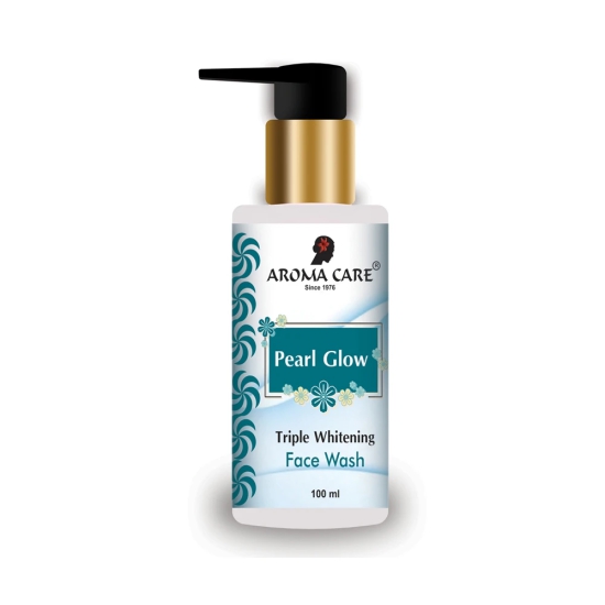 Aroma Care Pearl Glow Triple Whitening Face Wash, 100 gm