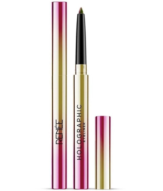 Renee Holographic Eyeliner, Quick-Drying Formula with Monochrome Effect, Smudge-Proof 0.4gm