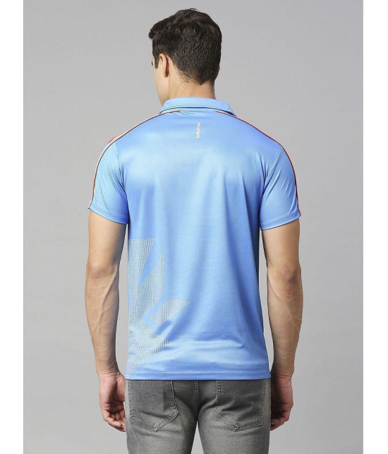 FanCode - Blue Polyester Regular Fit Men's Sports Polo T-Shirt ( Pack of 1 ) - None