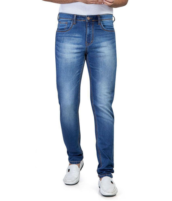 HJ HASASI Blue Regular Fit Jeans - None