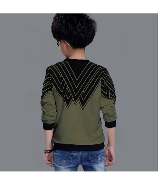 Supersquad - Dark Green Cotton Boys Sweatshirt ( Pack of 1 ) - None