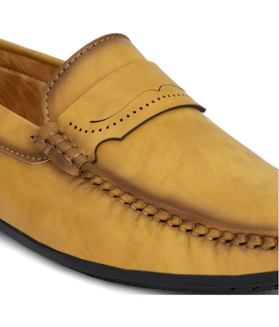 Buxton - Tan Mens Slip on - 6