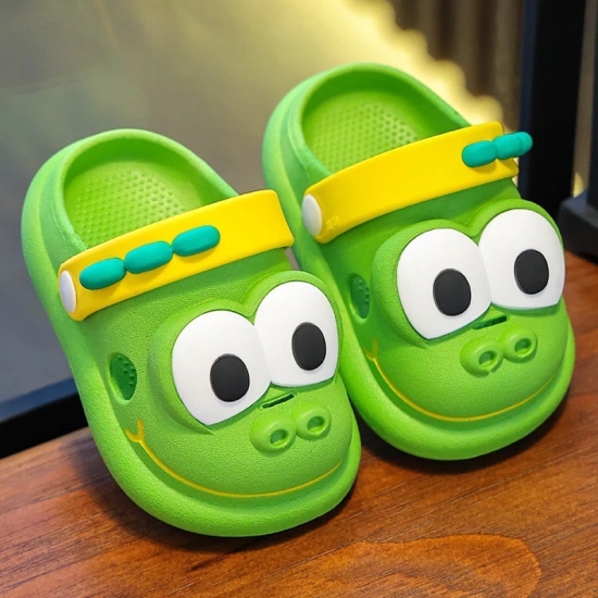 Happy Hippo Clogs-Green / 5-6 years / 18 cm