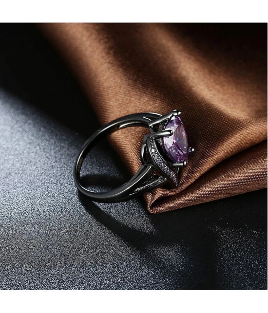 FASHION FRILL - Purple Rings ( Pack of 1 ) - None