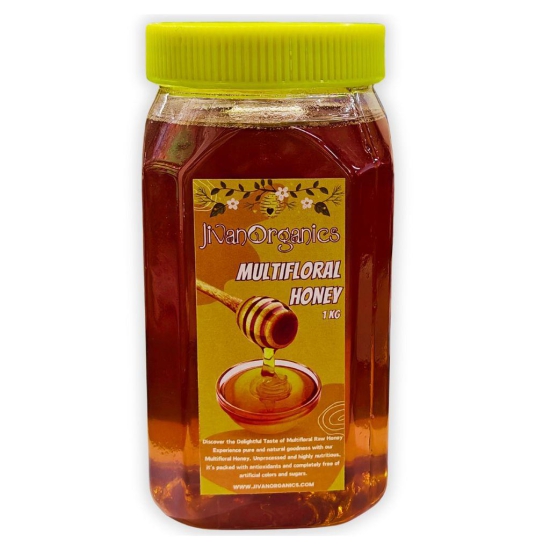 Jivan Organics Multifloral Honey 1KG