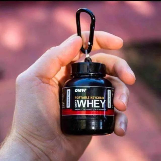 Protein Powder Keychain Durable-2