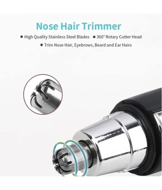 Gatih 3In1Electric Nose Hair Trimmer All Purpose Cleaner Wax Painless Nose and Ear Hair Trimmer Eyebrow Clipper 1 no.s