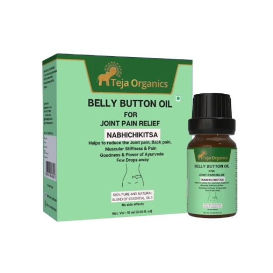 Teja Organics Belly Button Oil For Joint Pain Relief 15 ml