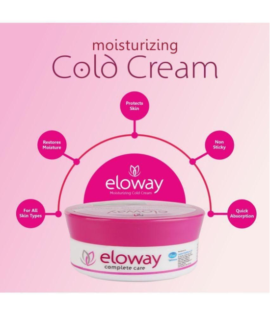 Eloway Moisturizing Cold Cream with SPF-15, 50g Pack of 6