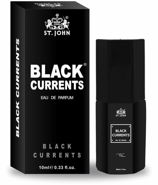 ST.JOHN Cobra Black Currents, Desire & Essence Pocket Perfume For Men 10ml Each (30ml) - Pack of 3