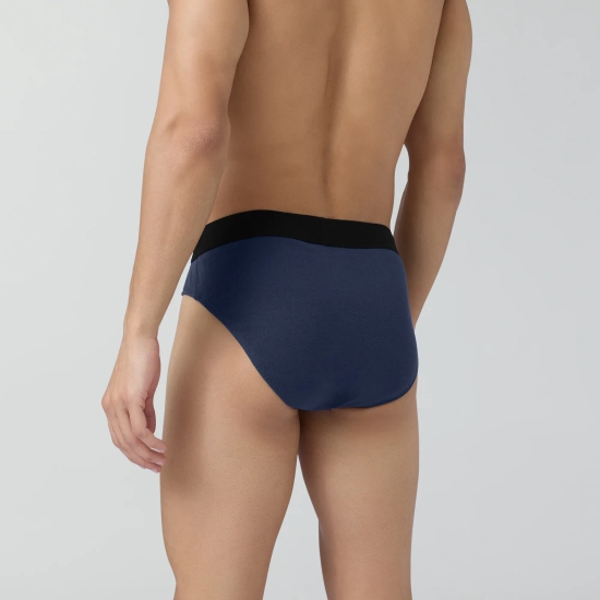 Pace Cotton Rib Briefs Estate Blue L