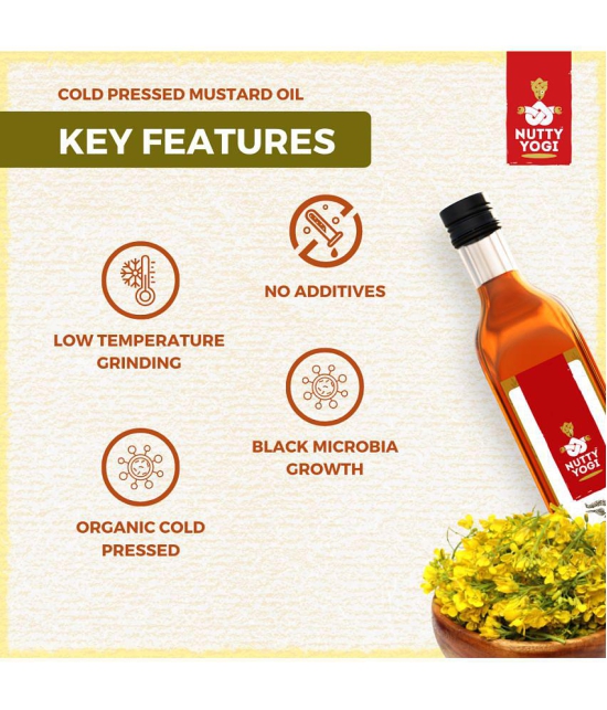 Nutty Yogi Mustard Oil 1000 mL